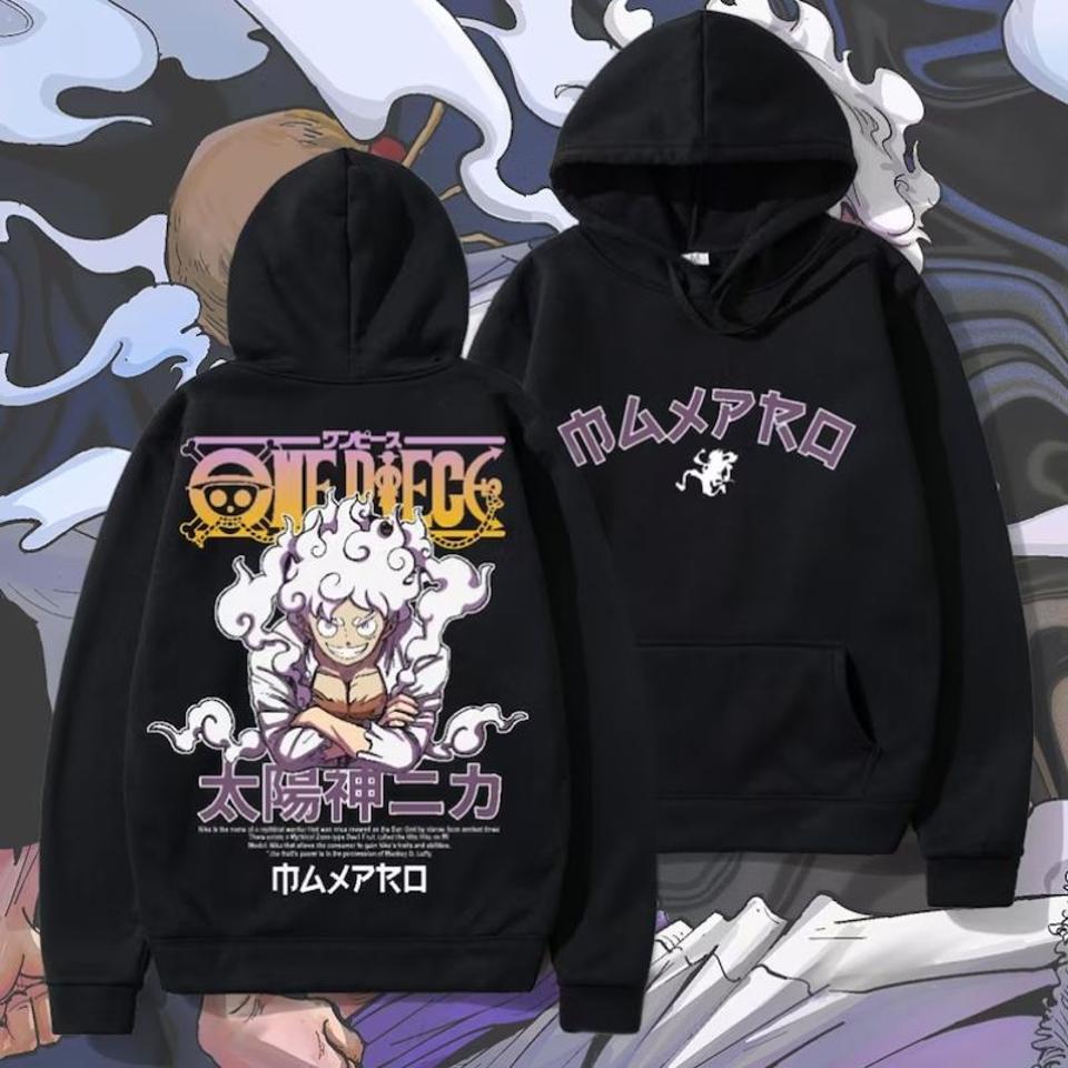 One Piece Luffy Gear 5 Mode Hoodie