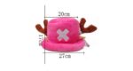 Anime-ONE-PIECE-Cute-Soft-Warm-Cap-Cartoon-Cosplay-Tony-Chopper-Plush-Winter-Hat-For-Women54