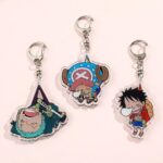 Anime-ONE-PIECE-Keychain-Cartoon-Figure-Monkey-D-Luffy-Roronoa-Zoro-Acrylic-Badge-Pendant-Keyring-Kawaii51