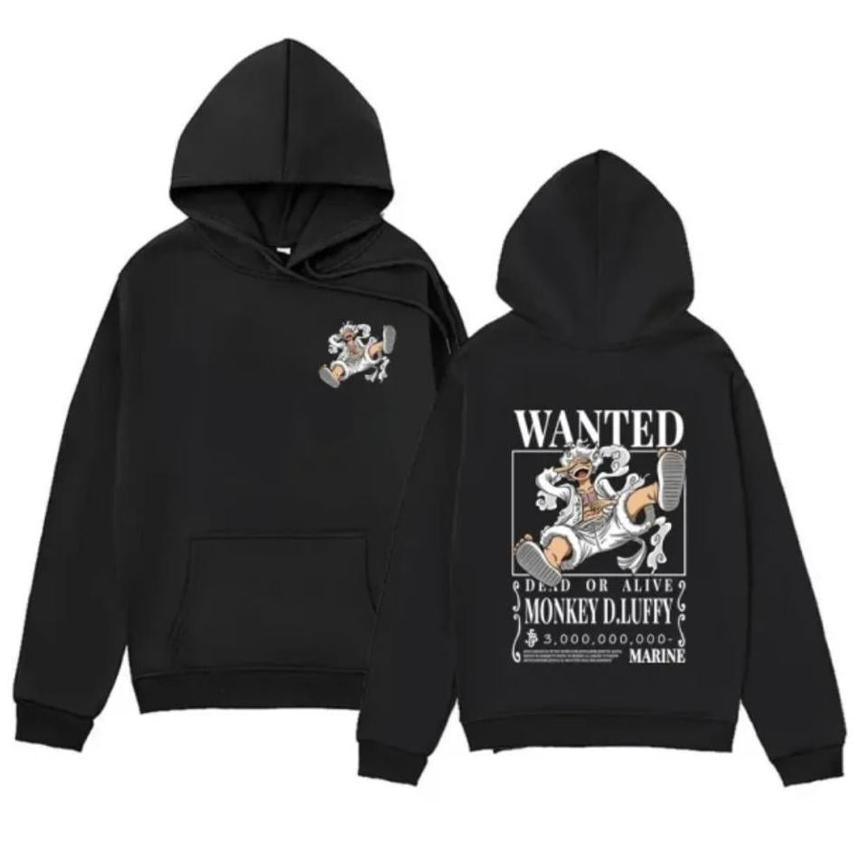 One Piece GEAR 5 Luffy Bounty Poster Anime Hoodie