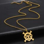 Stainless-Steel-Necklaces-Anime-Cartoon-Skeleton-Face-Chain-Fashion-Choker-Goth-Necklace-For-Men-Fans-Jewelry49